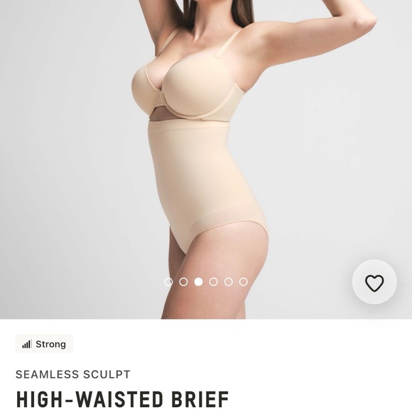 SKIMS Other - SKIMS Seamless Sculpt High-Waisted Brief - Tan